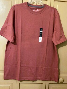Men's Xersion Xtreme Light Red, Quick Dry T-Shirt. Size Large. 100% Cotton.